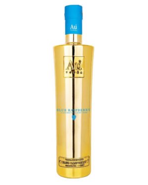 Au Blue Raspberry Vodka. 70 cl