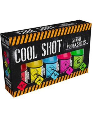 Cool Shot Mixed Vodka Shots Pack. 5 x 20 ml